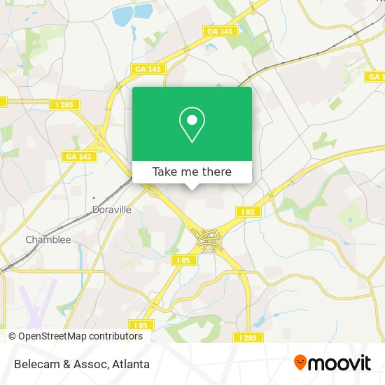 Belecam & Assoc map