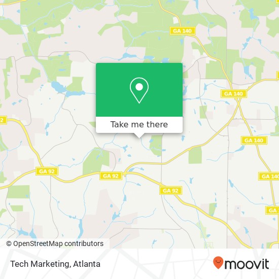 Tech Marketing map