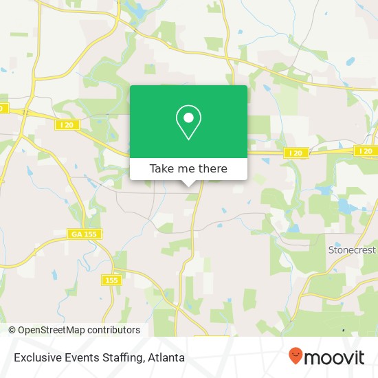 Exclusive Events Staffing map