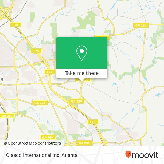 Olasco International Inc map