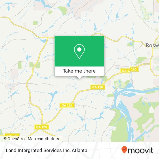 Mapa de Land Intergrated Services Inc