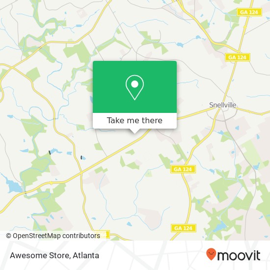 Mapa de Awesome Store