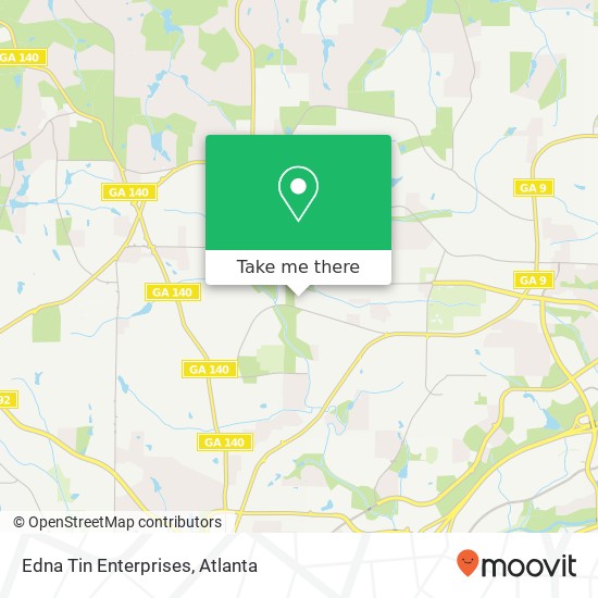 Edna Tin Enterprises map