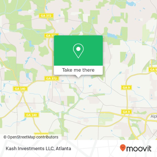 Kash Investments LLC map