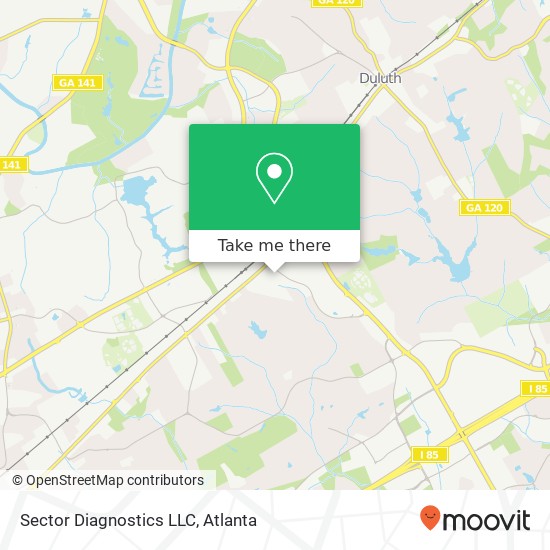 Mapa de Sector Diagnostics LLC