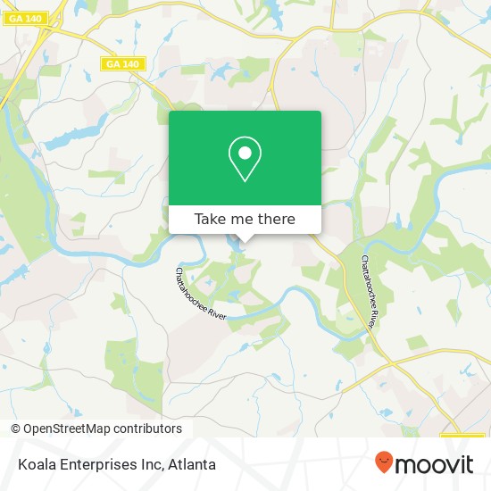 Koala Enterprises Inc map