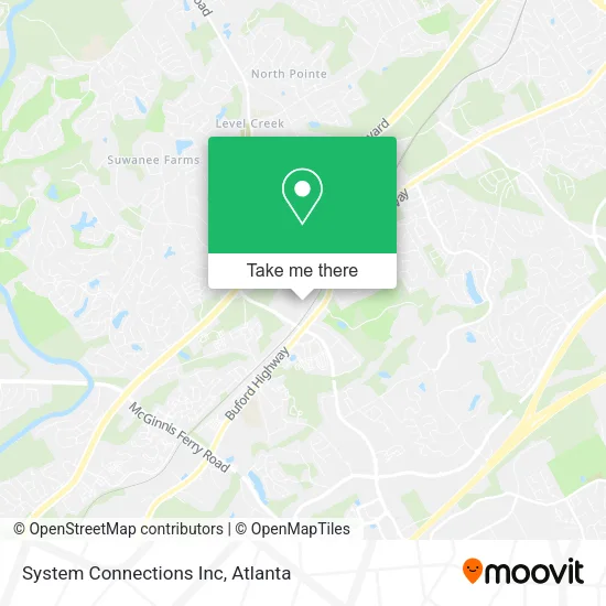 Mapa de System Connections Inc