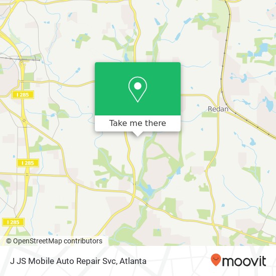 Mapa de J JS Mobile Auto Repair Svc