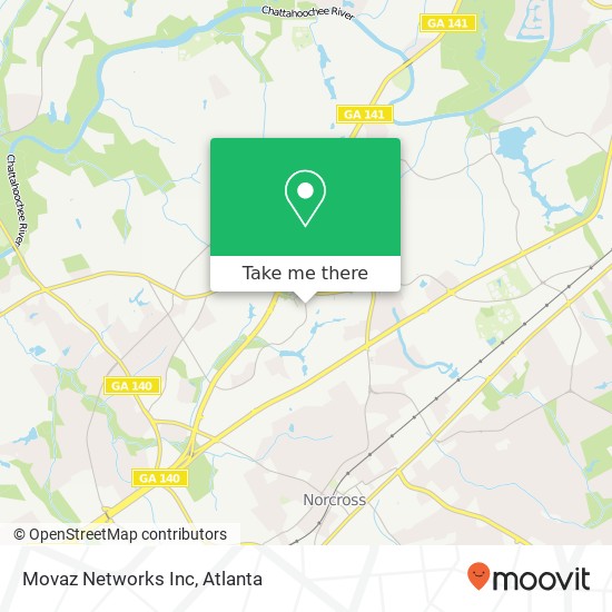 Mapa de Movaz Networks Inc