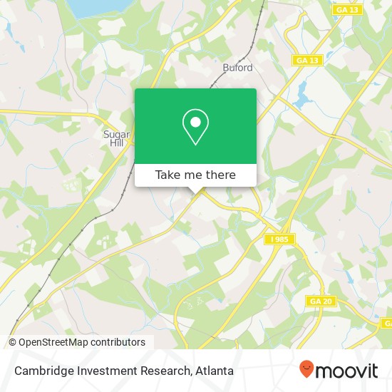 Cambridge Investment Research map