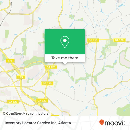 Inventory Locator Service Inc map