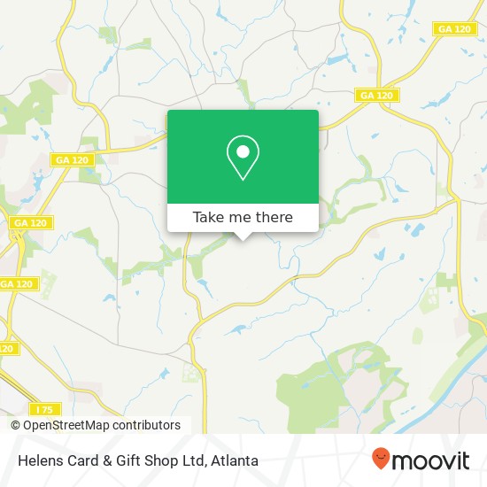 Helens Card & Gift Shop Ltd map