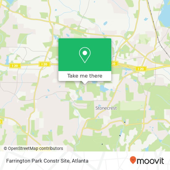 Farrington Park Constr Site map