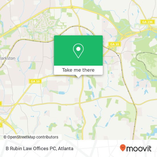 B Rubin Law Offices PC map