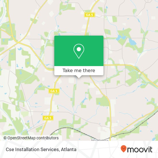 Cse Installation Services map