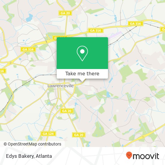 Edys Bakery map
