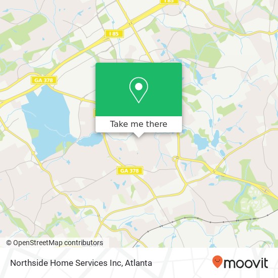 Northside Home Services Inc map