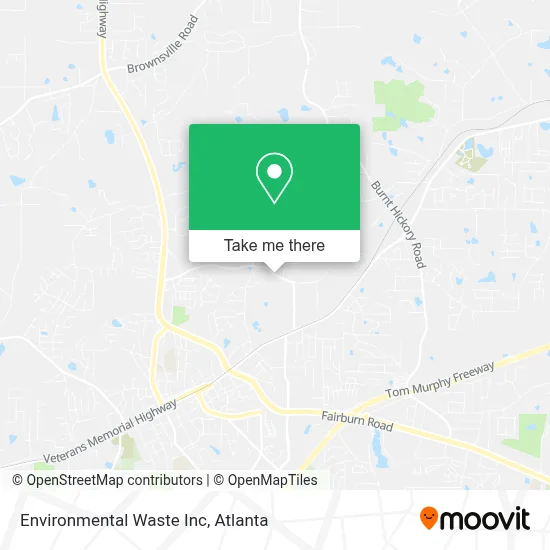 Environmental Waste Inc map
