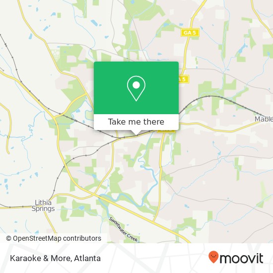 Karaoke & More map