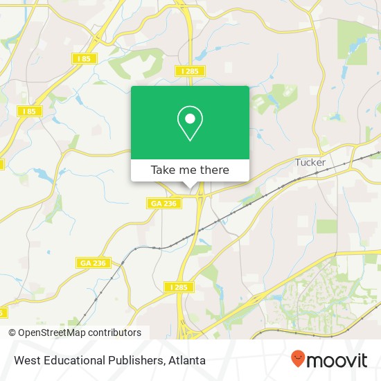 West Educational Publishers map