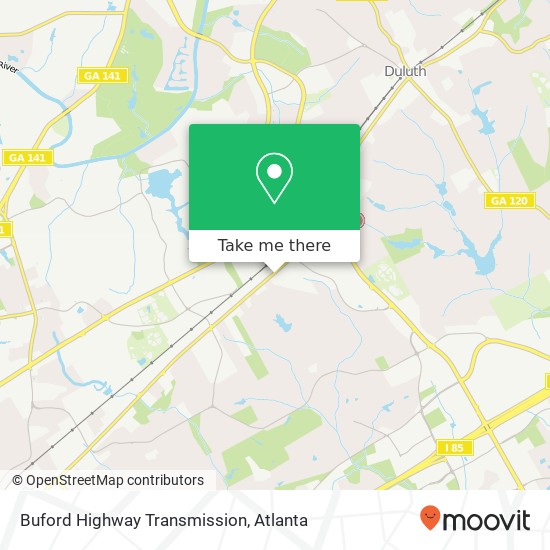 Mapa de Buford Highway Transmission