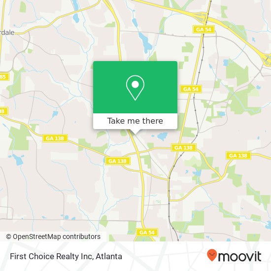 First Choice Realty Inc map