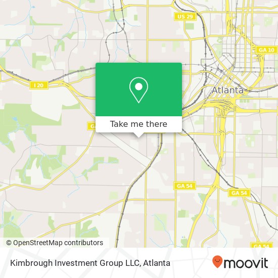 Mapa de Kimbrough Investment Group LLC