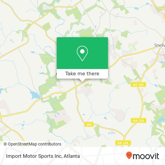 Import Motor Sports Inc map