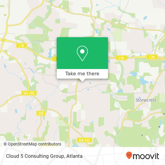 Cloud 5 Consulting Group map