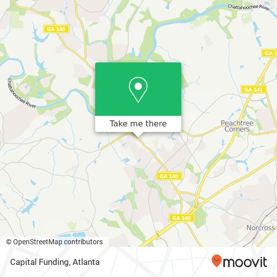 Capital Funding map