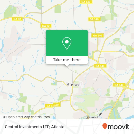 Mapa de Central Investments LTD