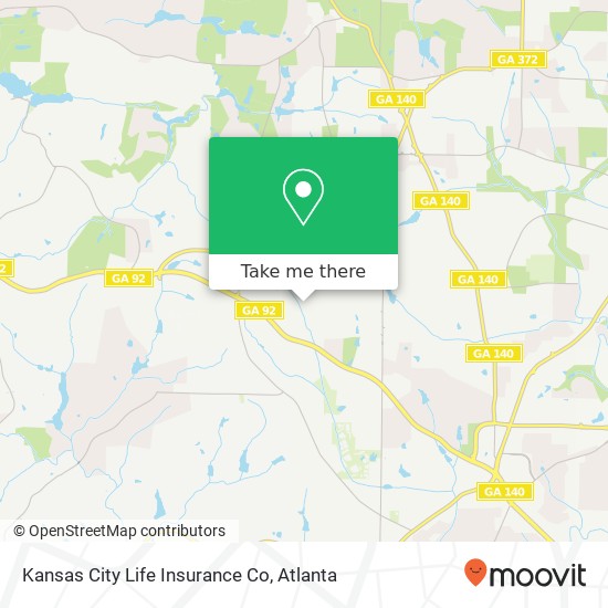 Kansas City Life Insurance Co map