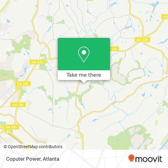 Coputer Power map