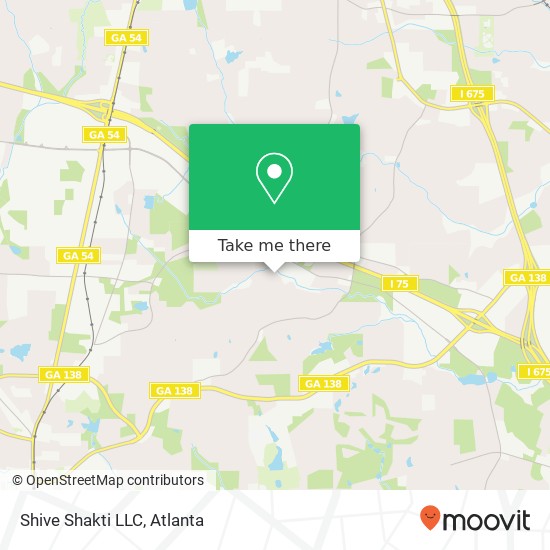 Mapa de Shive Shakti LLC