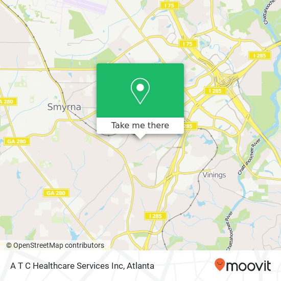 A T C Healthcare Services Inc map