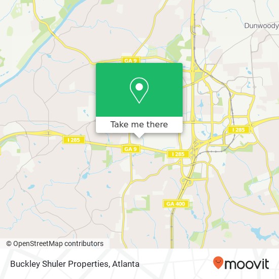 Mapa de Buckley Shuler Properties