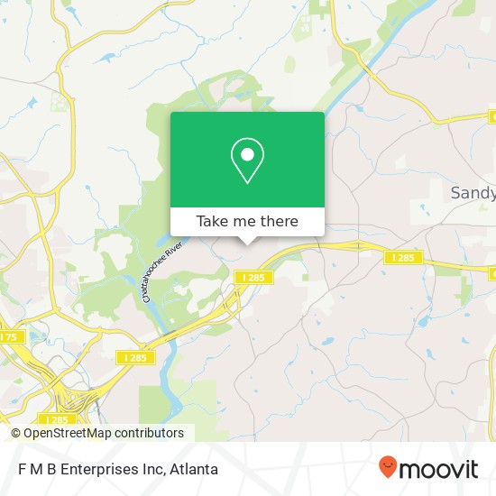 F M B Enterprises Inc map