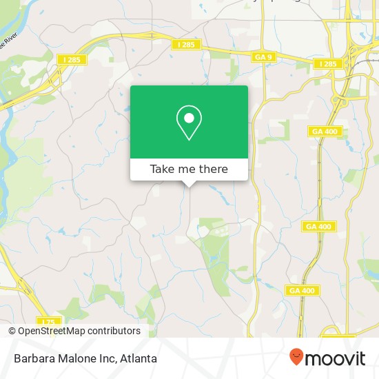 Mapa de Barbara Malone Inc