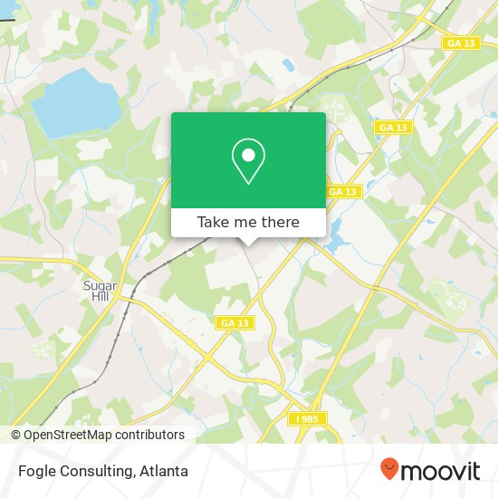 Fogle Consulting map