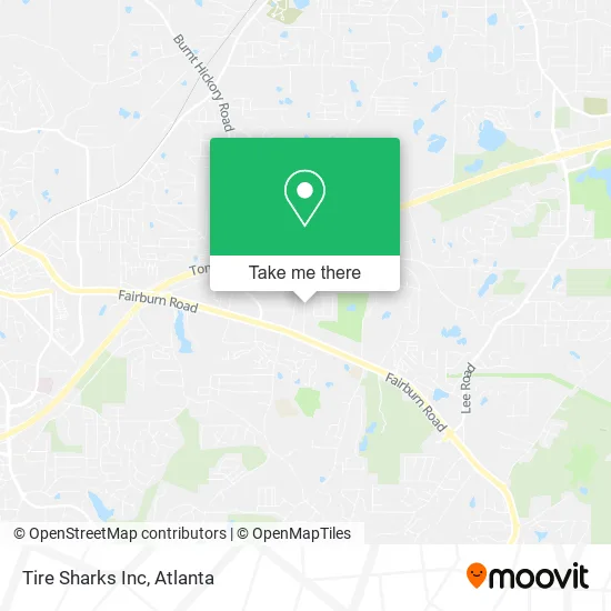 Tire Sharks Inc map