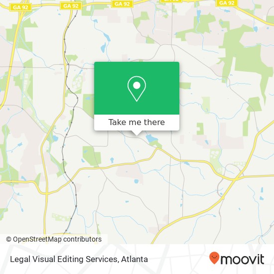 Legal Visual Editing Services map