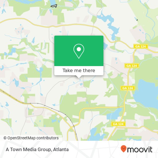 A Town Media Group map