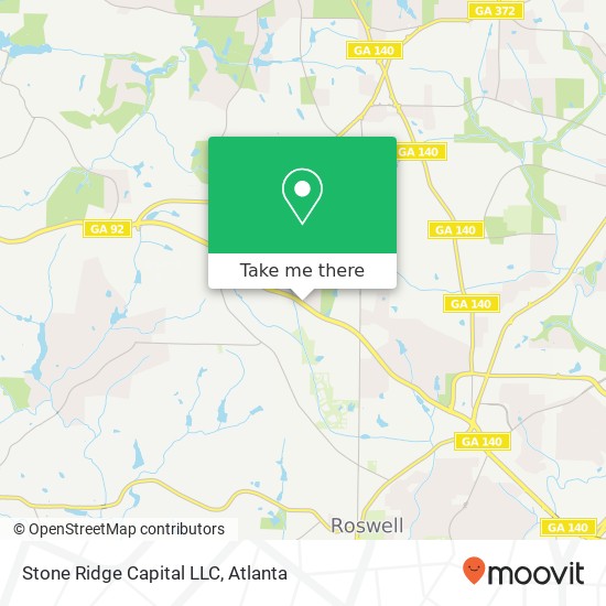 Mapa de Stone Ridge Capital LLC