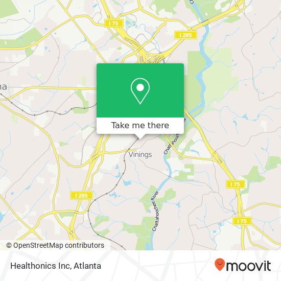 Healthonics Inc map