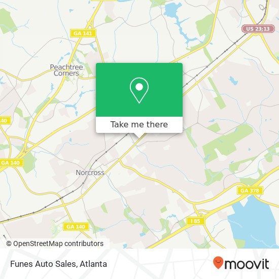 Funes Auto Sales map