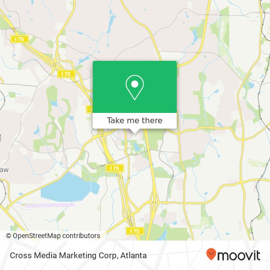 Cross Media Marketing Corp map