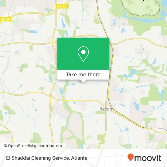 El Shaddai Cleaning Service map