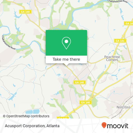 Acusport Corporation map