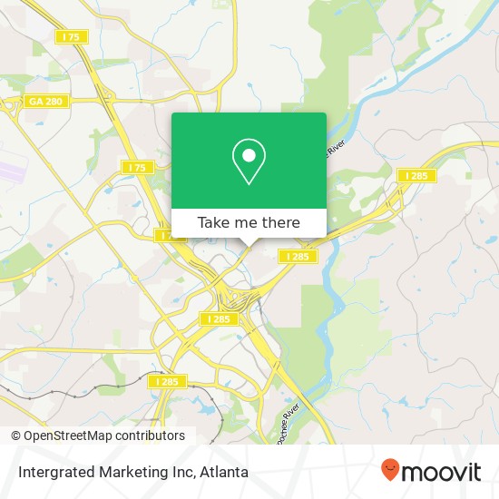 Intergrated Marketing Inc map