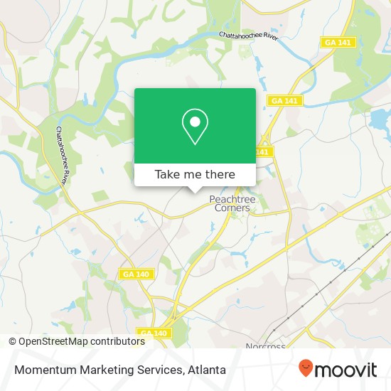 Mapa de Momentum Marketing Services